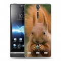 Дизайнерский пластиковый чехол для Sony Xperia S Грызуны