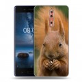 Дизайнерский пластиковый чехол для Nokia 8 Грызуны