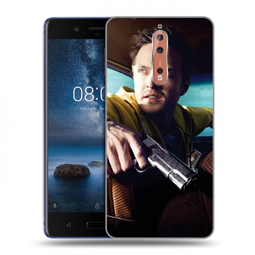 Дизайнерский пластиковый чехол для Nokia 8 Во все тяжкие