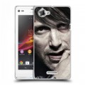 Дизайнерский пластиковый чехол для Sony Xperia L Ганнибал