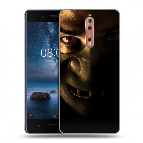 Дизайнерский пластиковый чехол для Nokia 8 Ганнибал