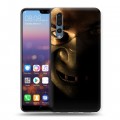 Дизайнерский силиконовый с усиленными углами чехол для Huawei P20 Pro Ганнибал