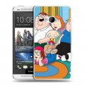 Дизайнерский пластиковый чехол для HTC One (M7) Dual SIM Гриффины