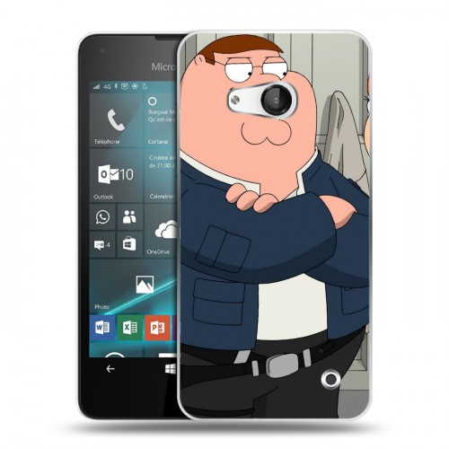 Дизайнерский пластиковый чехол для Microsoft Lumia 550 Гриффины