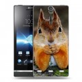 Дизайнерский пластиковый чехол для Sony Xperia S Грызуны