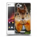 Дизайнерский пластиковый чехол для Sony Xperia L Грызуны