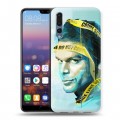 Дизайнерский силиконовый с усиленными углами чехол для Huawei P20 Pro Декстер