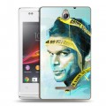 Дизайнерский пластиковый чехол для Sony Xperia E Декстер