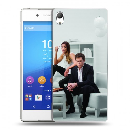 Дизайнерский пластиковый чехол для Sony Xperia Z3+ Декстер