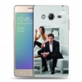 Дизайнерский пластиковый чехол для Samsung Z3 Декстер