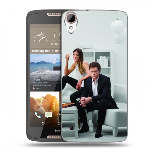 Дизайнерский пластиковый чехол для HTC Desire 828 Декстер