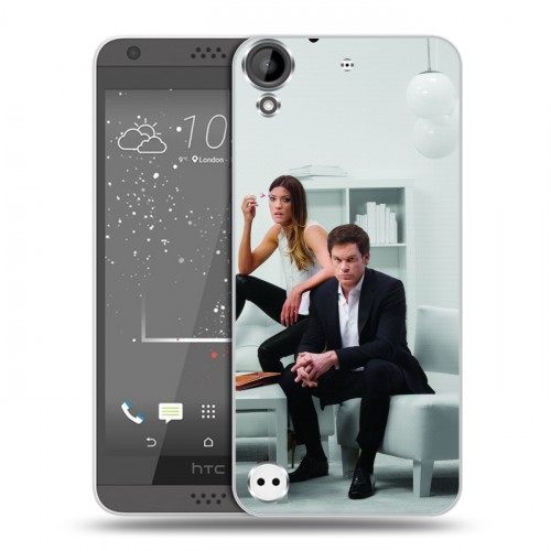 Дизайнерский пластиковый чехол для HTC Desire 530 Декстер