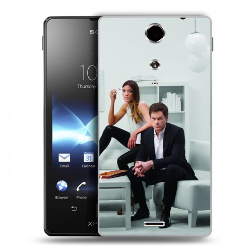 Дизайнерский пластиковый чехол для Sony Xperia TX Декстер