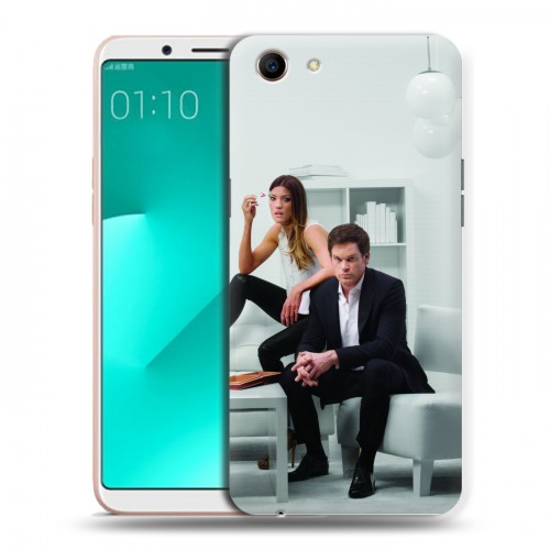 Дизайнерский пластиковый чехол для OPPO A83 Декстер