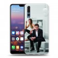 Дизайнерский силиконовый с усиленными углами чехол для Huawei P20 Pro Декстер