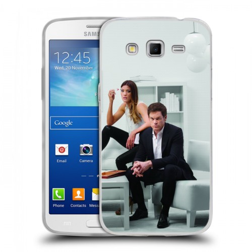 Дизайнерский пластиковый чехол для Samsung Galaxy Grand 2 Декстер