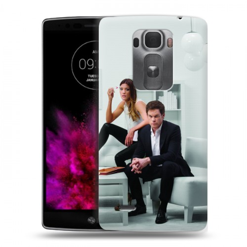 Дизайнерский пластиковый чехол для LG G Flex 2 Декстер