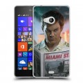 Дизайнерский пластиковый чехол для Microsoft Lumia 540 Декстер