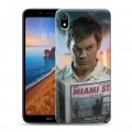 Дизайнерский силиконовый чехол для Xiaomi RedMi 7A Декстер