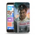 Дизайнерский пластиковый чехол для Nokia Lumia 1320 Декстер