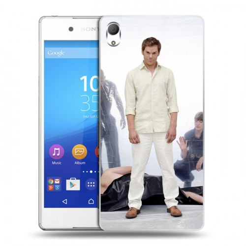 Дизайнерский пластиковый чехол для Sony Xperia Z3+ Декстер