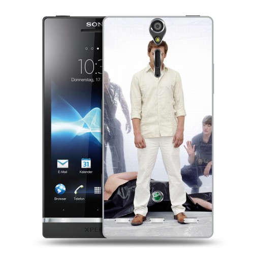 Дизайнерский пластиковый чехол для Sony Xperia S Декстер