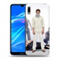 Дизайнерский пластиковый чехол для Huawei Y6 (2019) Декстер