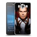 Дизайнерский пластиковый чехол для Microsoft Lumia 950 Декстер