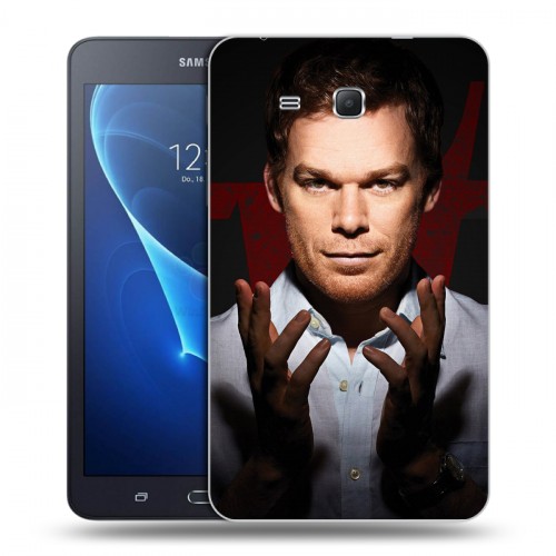 Дизайнерский силиконовый чехол для Samsung Galaxy Tab A 7 (2016) Декстер