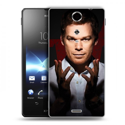 Дизайнерский пластиковый чехол для Sony Xperia TX Декстер