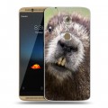 Дизайнерский пластиковый чехол для ZTE Axon 7 Грызуны