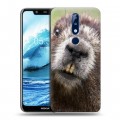 Дизайнерский силиконовый чехол для Nokia 5.1 Plus Грызуны