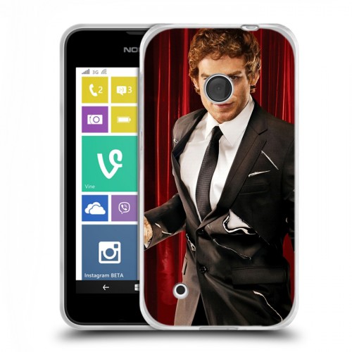 Дизайнерский пластиковый чехол для Nokia Lumia 530 Декстер