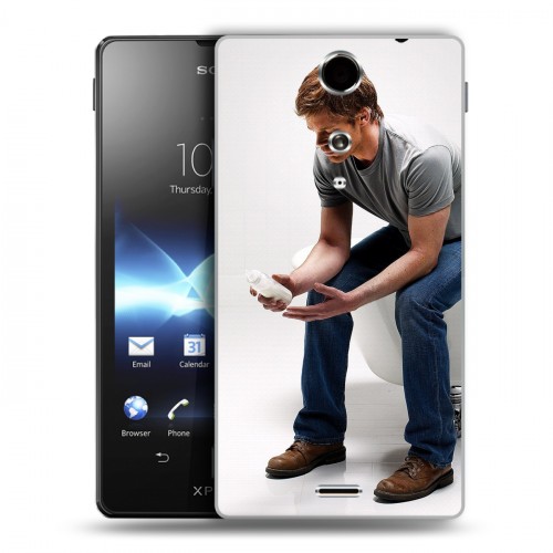 Дизайнерский пластиковый чехол для Sony Xperia TX Декстер