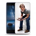 Дизайнерский пластиковый чехол для Nokia 8 Декстер