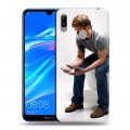 Дизайнерский пластиковый чехол для Huawei Y6 (2019) Декстер