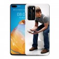 Дизайнерский пластиковый чехол для Huawei P40 Декстер