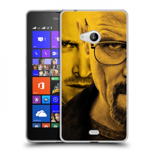 Дизайнерский пластиковый чехол для Microsoft Lumia 540 Во все тяжкие