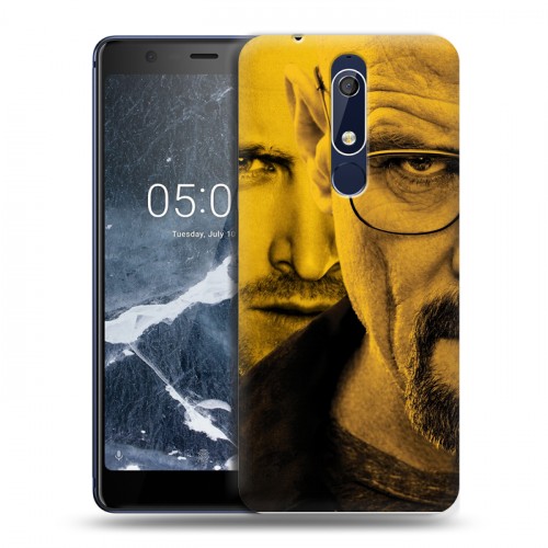 Дизайнерский пластиковый чехол для Nokia 5.1 Во все тяжкие