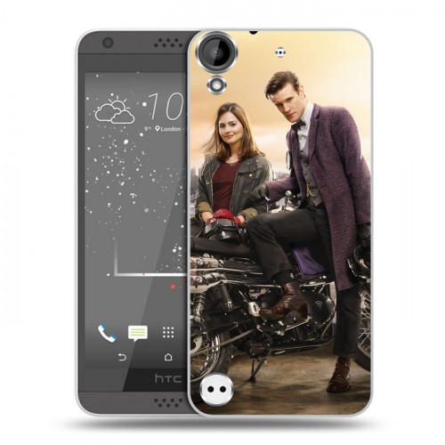 Дизайнерский пластиковый чехол для HTC Desire 530 Доктор кто