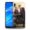 Дизайнерский пластиковый чехол для Huawei Y6 (2019) Доктор кто