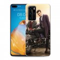 Дизайнерский пластиковый чехол для Huawei P40 Доктор кто