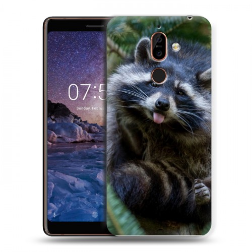 Дизайнерский пластиковый чехол для Nokia 7 Plus Грызуны