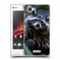 Дизайнерский пластиковый чехол для Sony Xperia L Грызуны