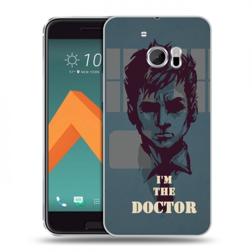 Дизайнерский пластиковый чехол для HTC 10 Доктор кто