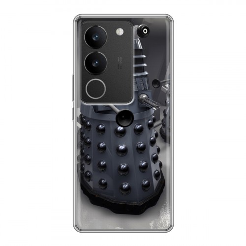 Дизайнерский силиконовый чехол для Vivo S17 Доктор кто