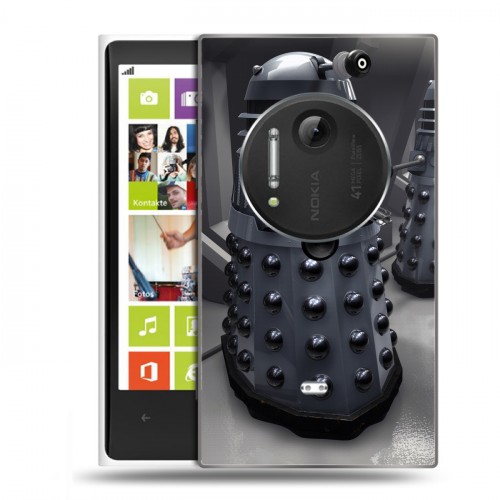 Дизайнерский пластиковый чехол для Nokia Lumia 1020 Доктор кто