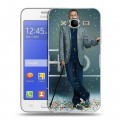 Дизайнерский силиконовый чехол для Samsung Galaxy J7 Доктор Хаус