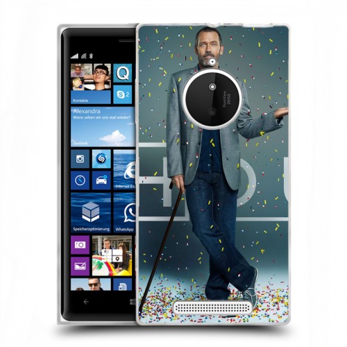 Дизайнерский пластиковый чехол для Nokia Lumia 830 Доктор Хаус