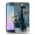 Дизайнерский пластиковый чехол для Samsung Galaxy S6 Edge Доктор Хаус